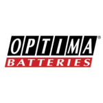 Logo de la marque Optima Batteries.